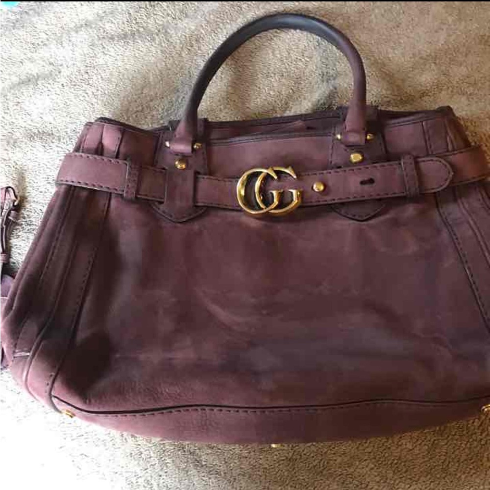 Purple Gucci tote bag - Picture 1 of 6